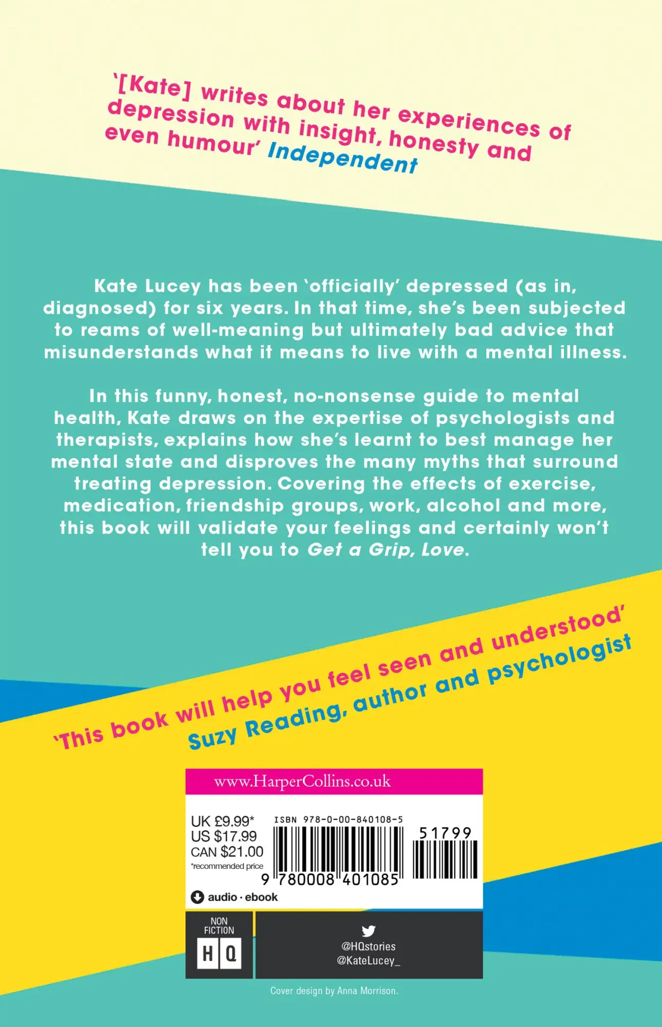 Rückseite: 9780008401085 | Get a Grip, Love | Kate Lucey | Taschenbuch | Kartoniert / Broschiert