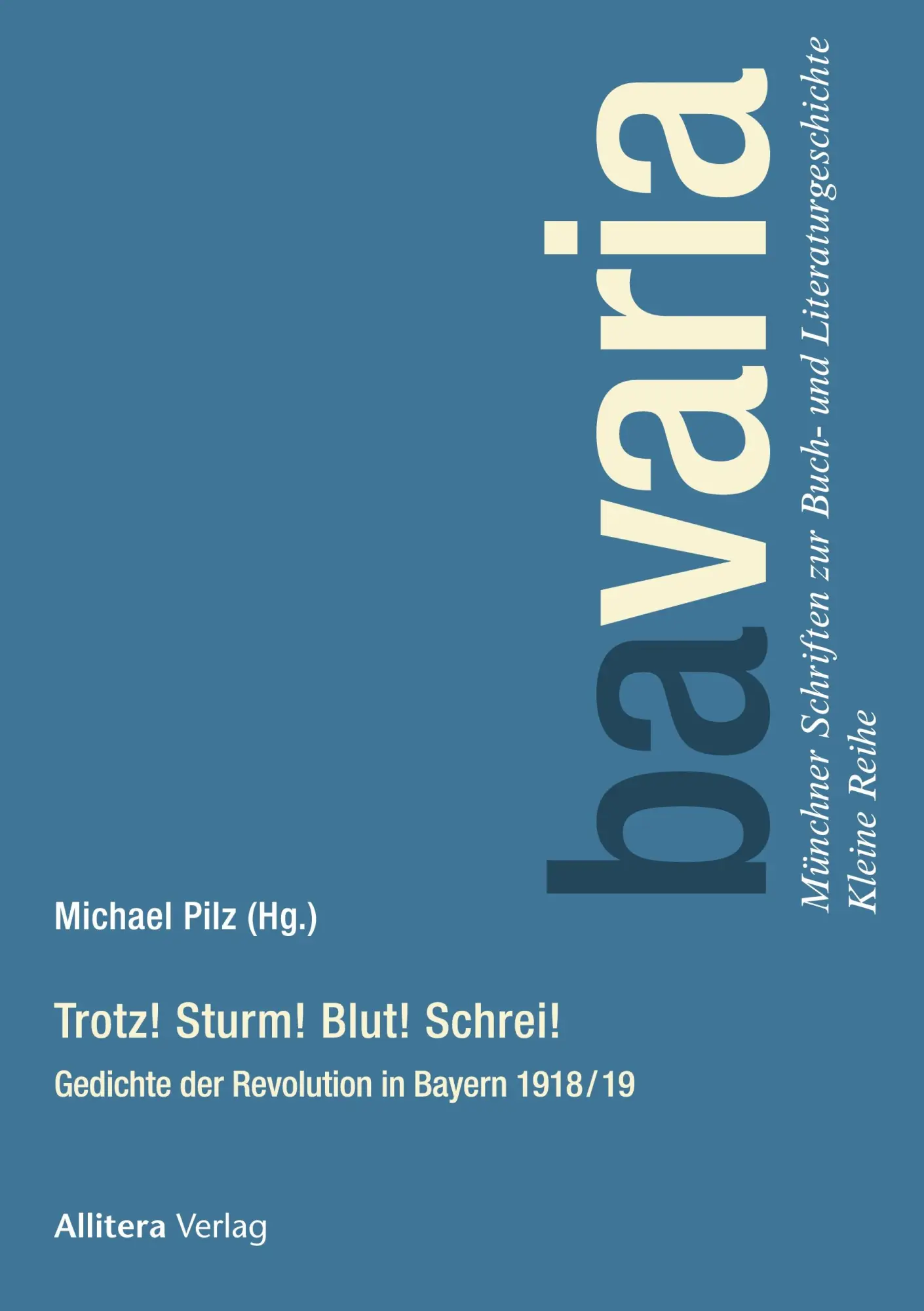 Cover: 9783962331085 | Trotz! Sturm! Blut! Schrei! | Michael Pilz | Taschenbuch | 292 S.