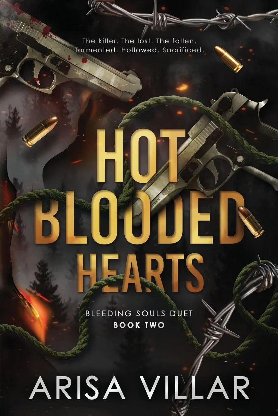 Cover: 9786090811085 | Hot-Blooded Hearts | A dark dystopian romance | Arisa Villar | Buch