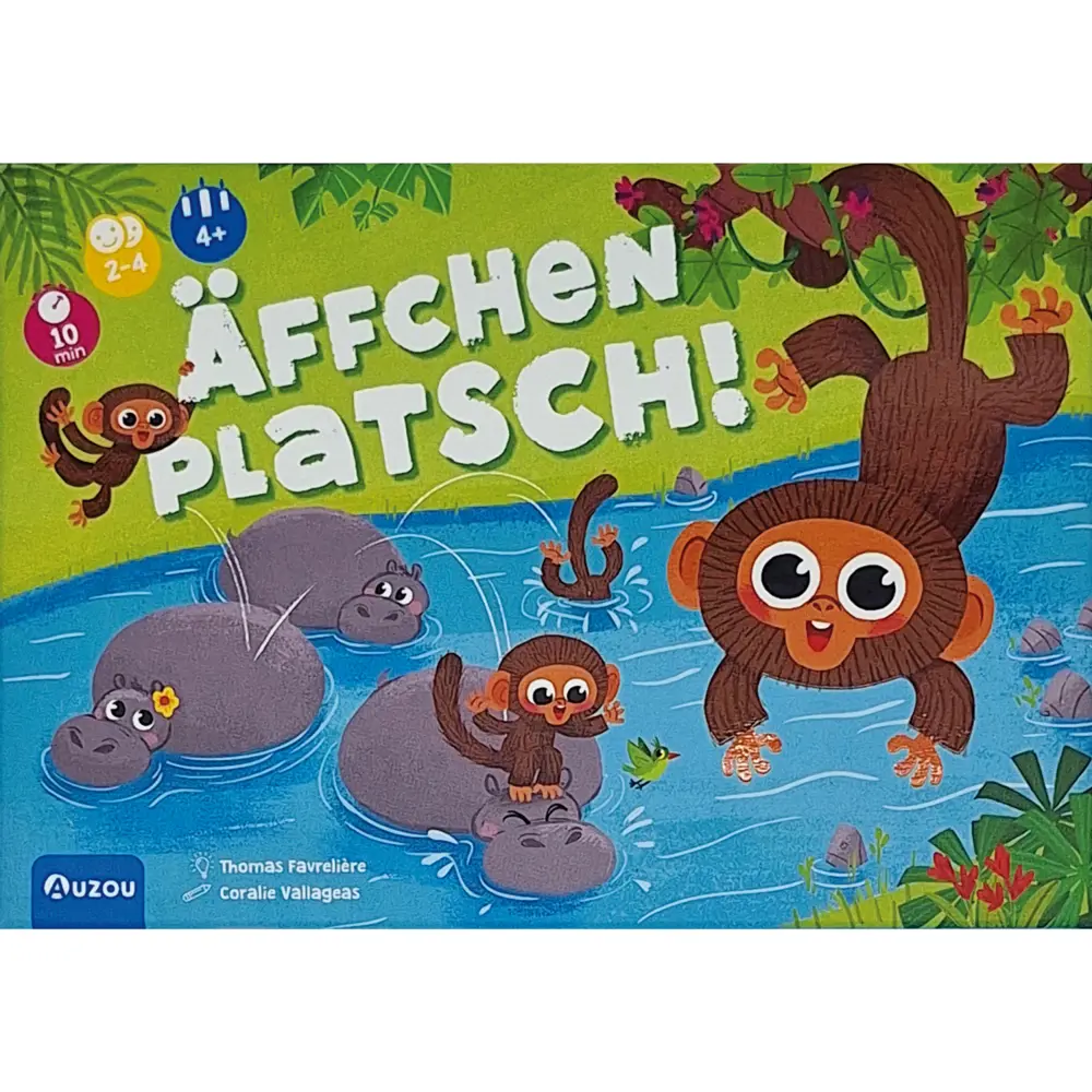 Bild: 3760354051185 | Äffchen Platsch | Thomas Favrelière | Spiel | Karton | 405118 | 2024
