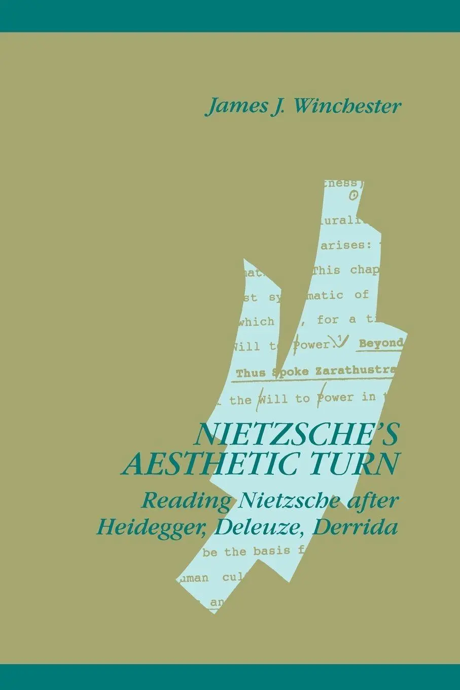 Cover: 9780791421185 | Nietzsche's Aesthetic Turn | James J. Winchester | Taschenbuch | 1994