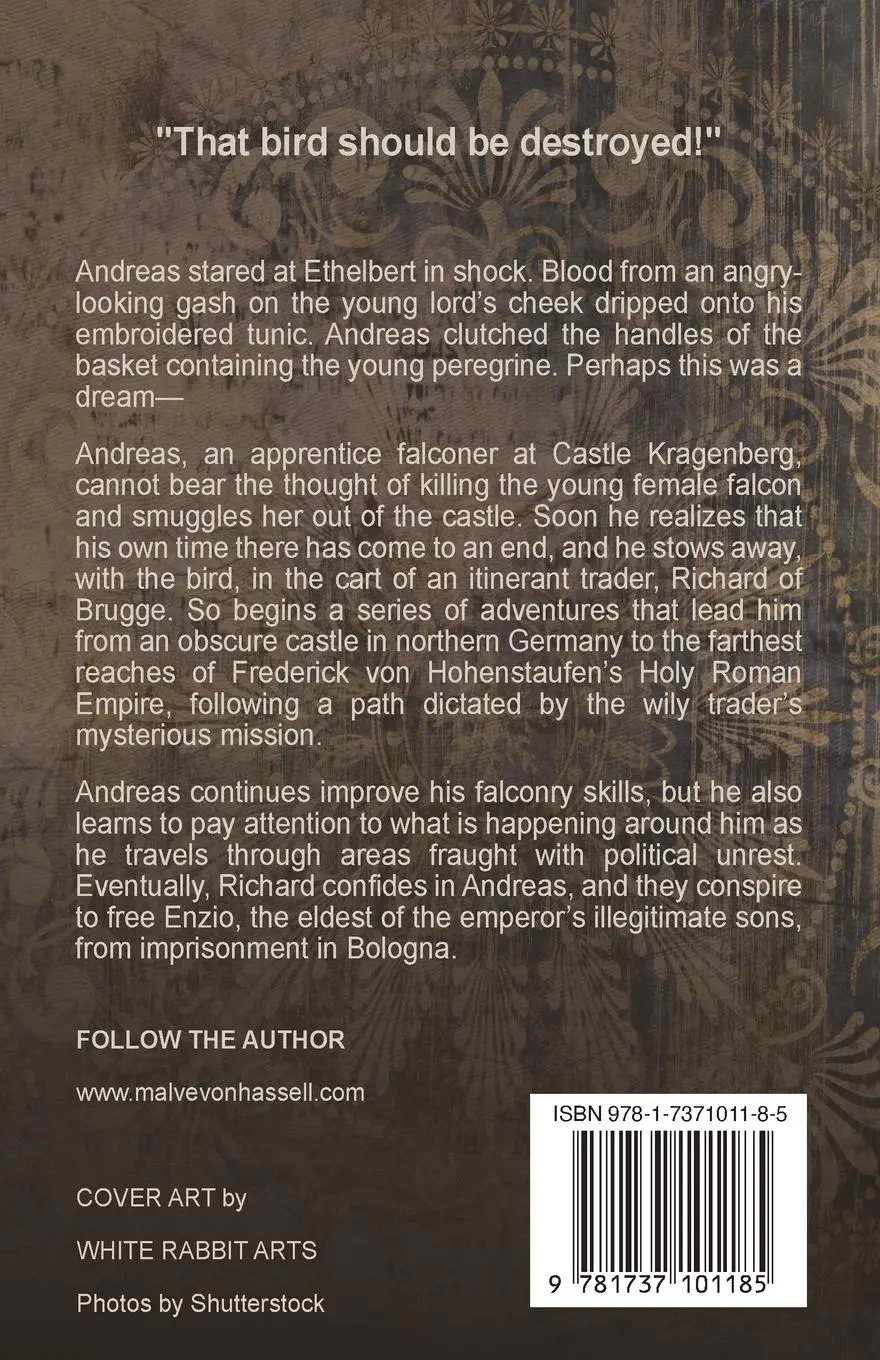Rückseite: 9781737101185 | The Falconer's Apprentice | Malve Von Hassell | Taschenbuch | Englisch