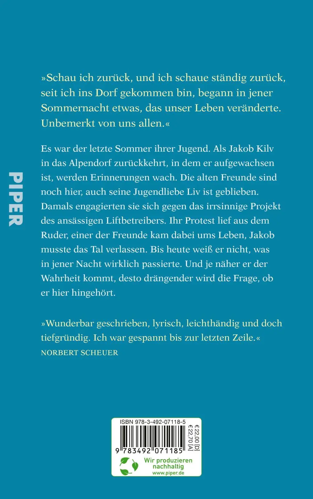 Rückseite: 9783492071185 | Rückkehr | Roman Über die Sehnsucht nach Zugehörigkeit | Willi Achten