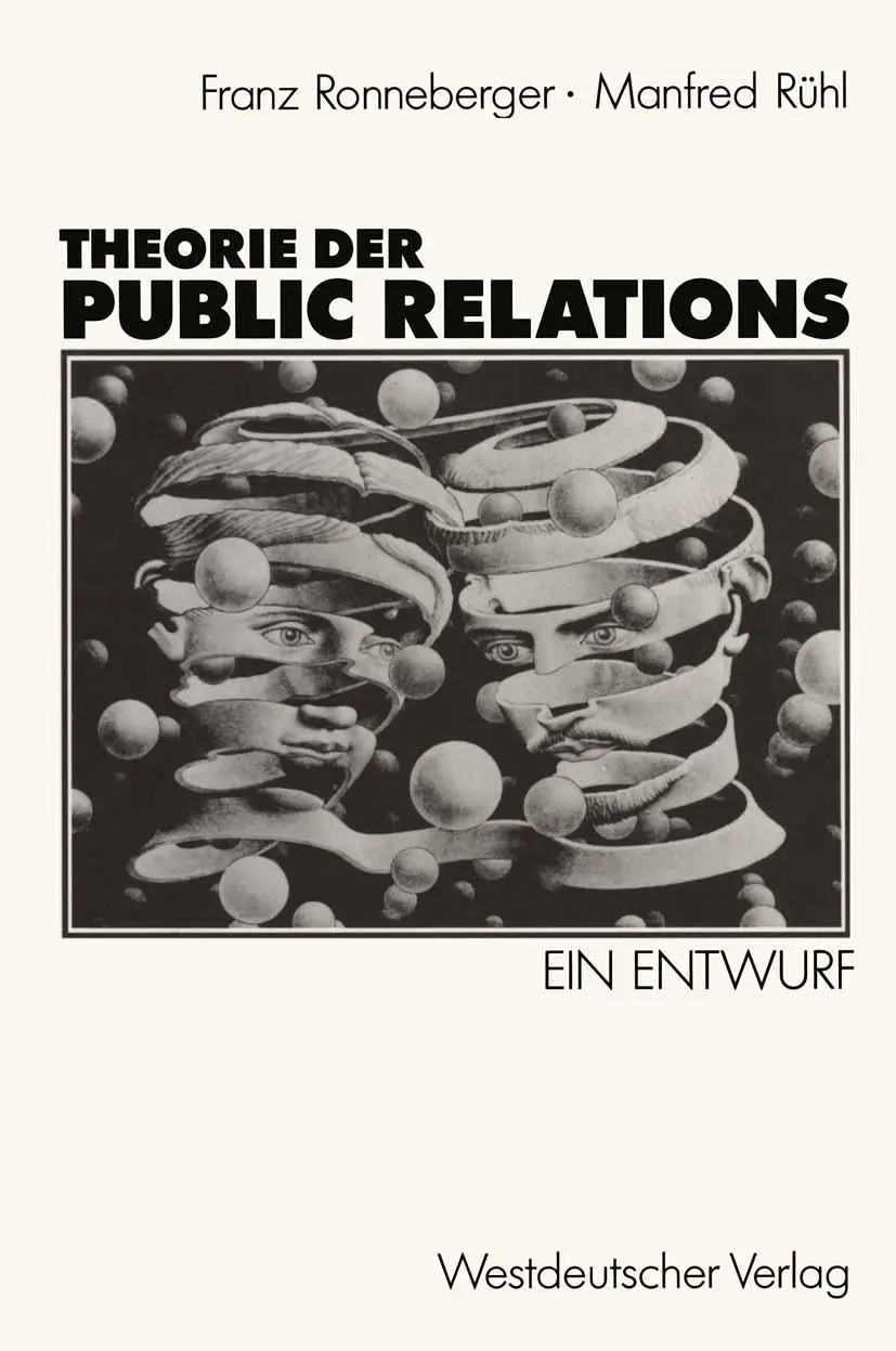 Cover: 9783531121185 | Theorie der Public Relations | Ein Entwurf | Manfred Rühl | Buch Cover: 9783531121185 | Theorie der Public Relations | Ein Entwurf | Manfred Rühl | Buch