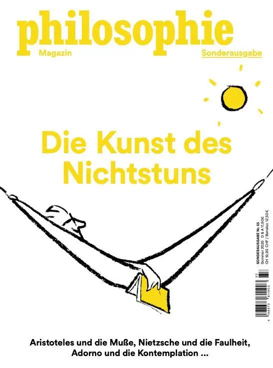 Cover: 9783949621185 | Philosophie Magazin Sonderausgabe "Die Kunst des Nichtstuns" | Verlag