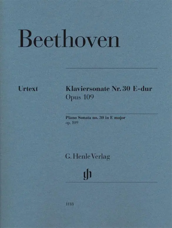 Cover: 9790201811185 | Ludwig van Beethoven - Klaviersonate Nr. 30 E-dur op. 109 | Beethoven