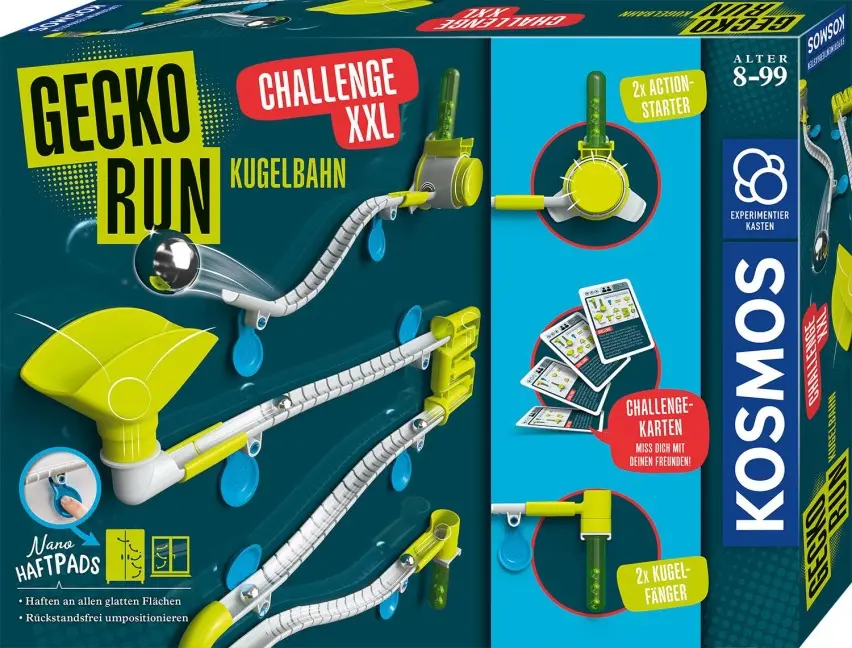 Cover: 4002051621285 | Gecko Run Challenge XXL | Experimentierkasten | Spiel | 621285 | 2025