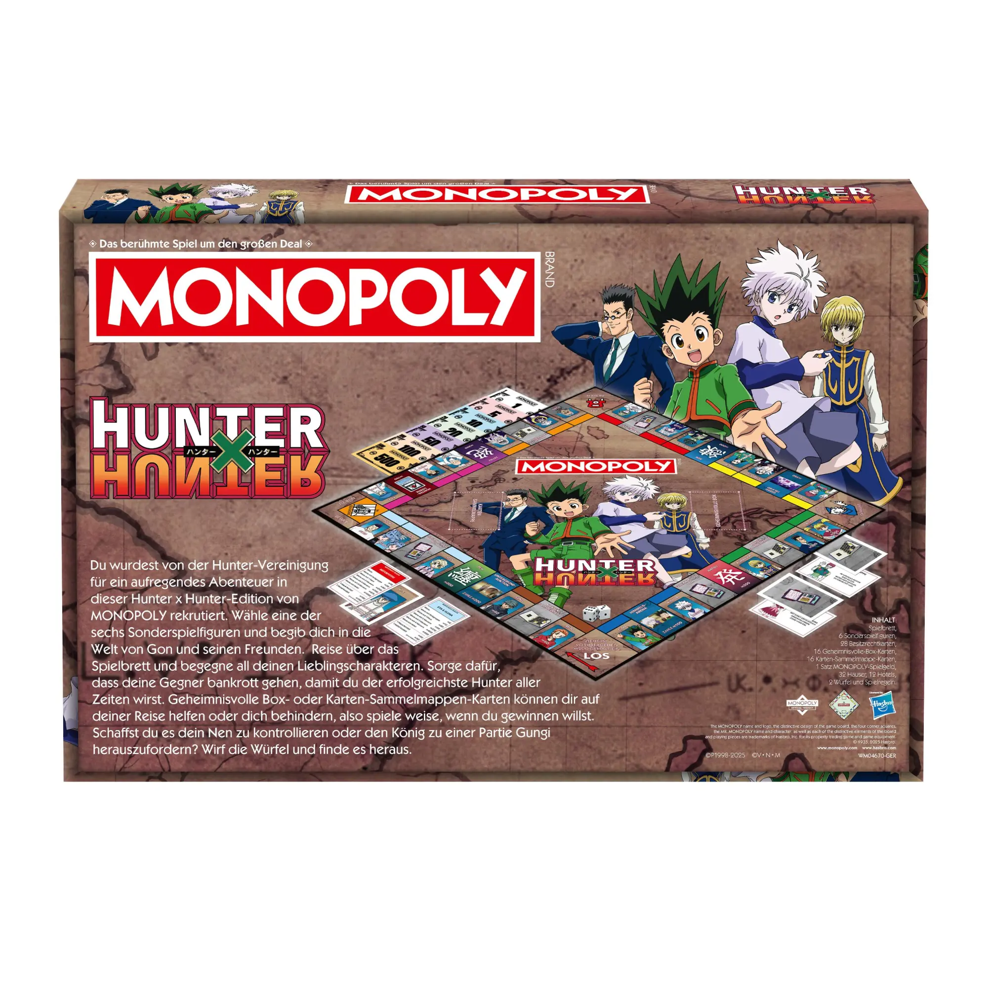 Bild: 5036905061285 | Monopoly Hunter x Hunter | Spiel | Deutsch | 2025 | Winning Moves