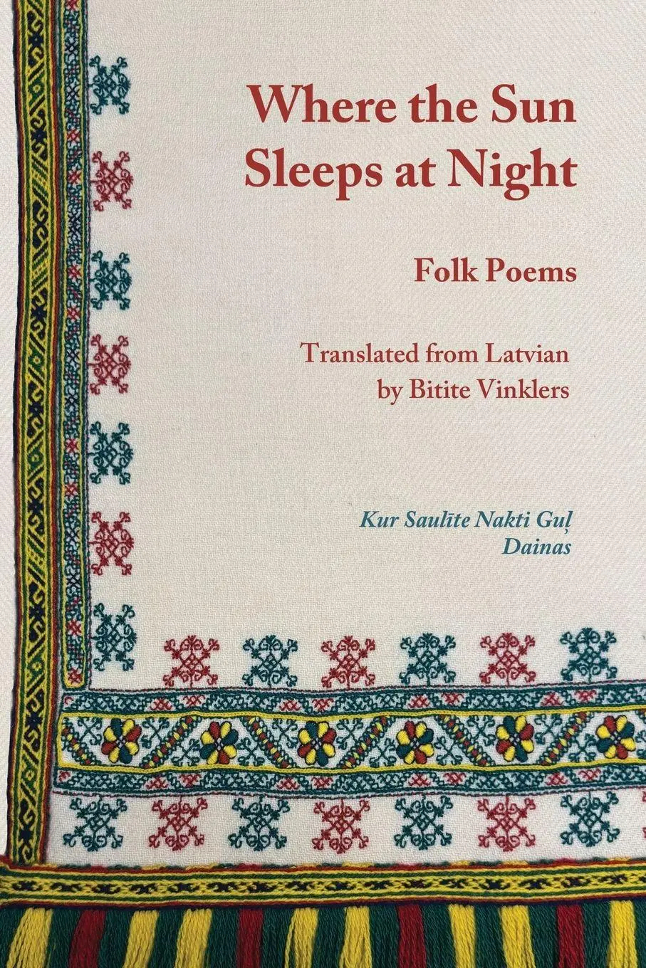 Cover: 9781952781285 | Where the Sun Sleeps at Night | Taschenbuch | Englisch | 2026