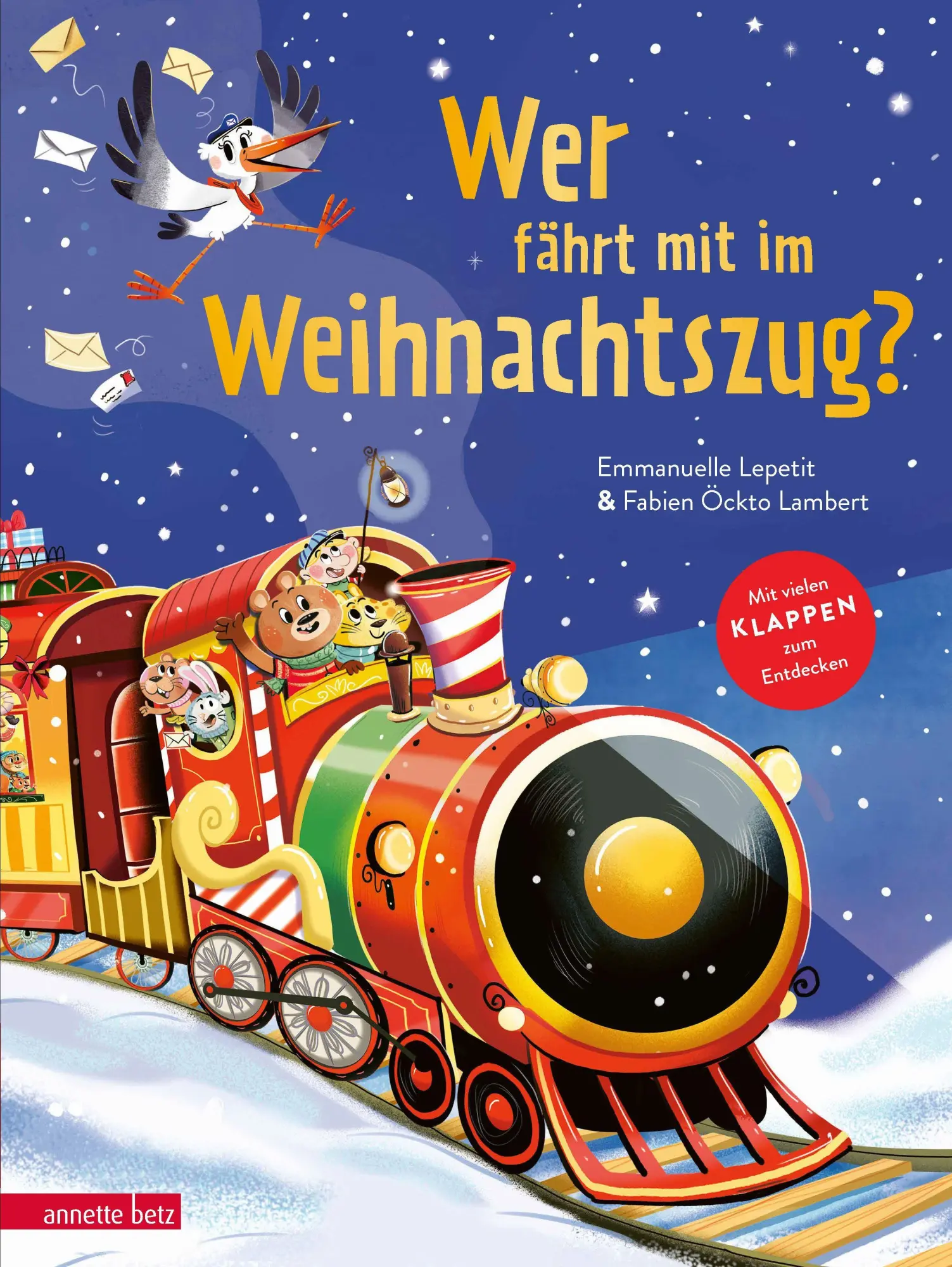 Cover: 9783219121285 | Wer fährt mit im Weihnachtszug? | Emmanuelle Lepetit | Buch | 16 S.