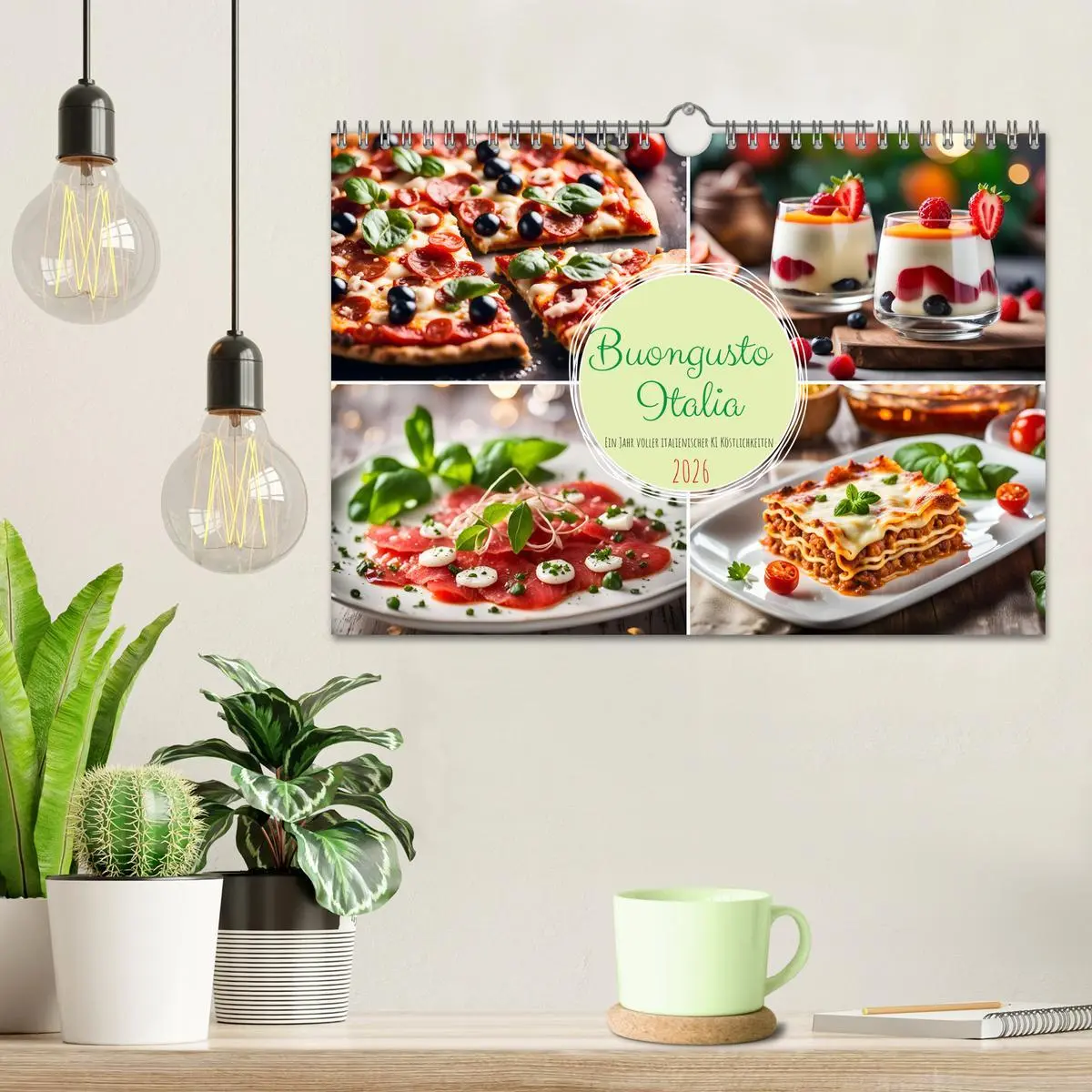Bild: 9783457341285 | Buongusto Italia - Ein Jahr voller italienischer KI Köstlichkeiten...