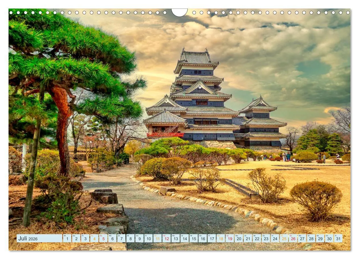Bild: 9783457581285 | Japan - Tradition und Hightech (Wandkalender 2026 DIN A3 quer),...