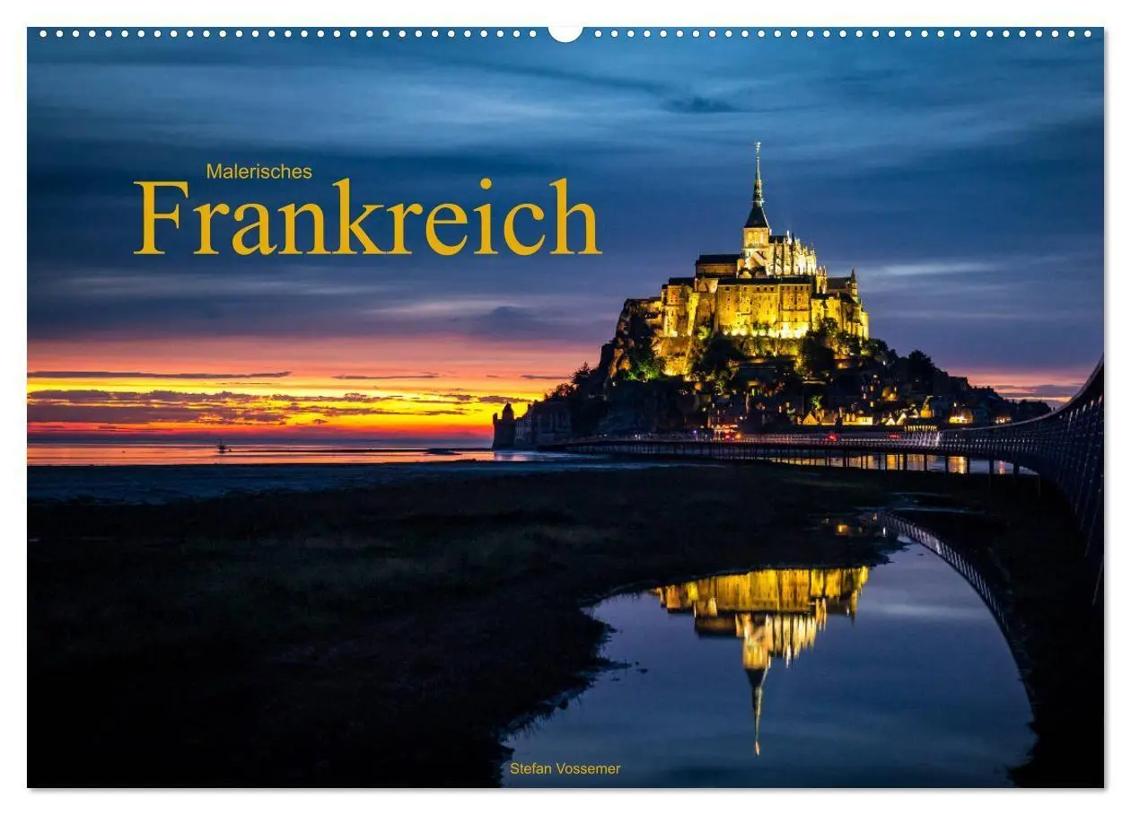 Cover: 9783569831285 | Malerisches Frankreich (Wandkalender 2027 DIN A2 quer), CALVENDO...
