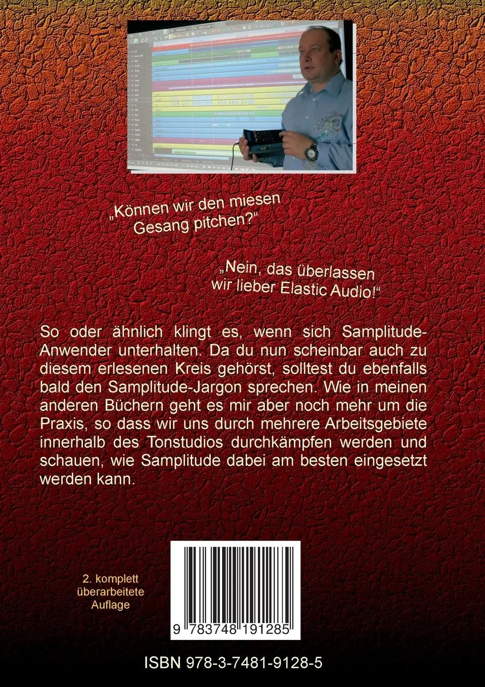 Rückseite: 9783748191285 | Im Tonstudio mit Samplitude | Raik Johne | Taschenbuch | 160 S. | 2019