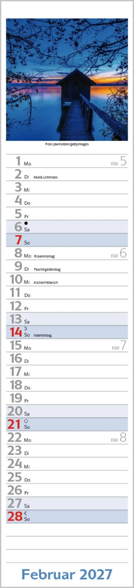 Bild: 9783819301285 | Augenblicke Langplaner 2027 | Langplaner | Verlag Korsch | Kalender