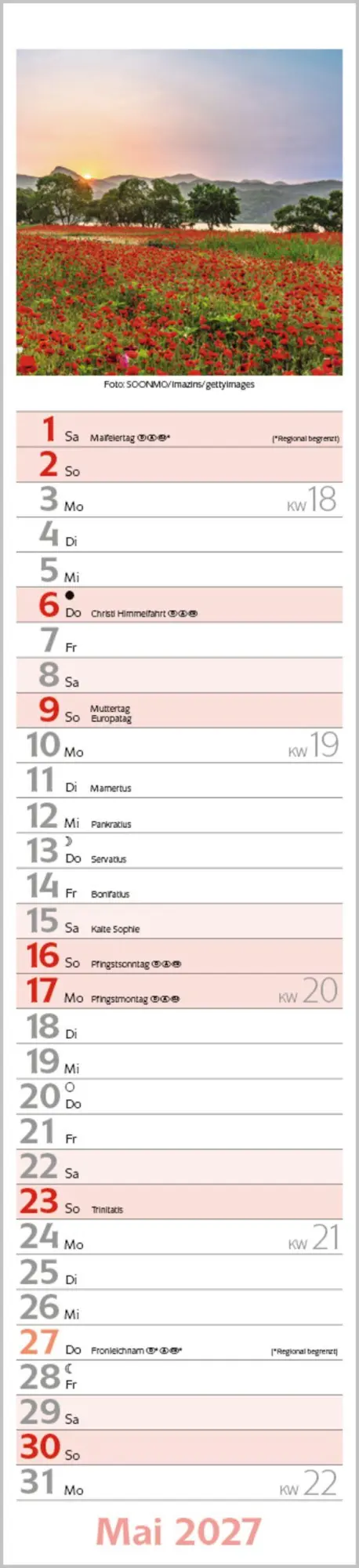 Bild: 9783819301285 | Augenblicke Langplaner 2027 | Langplaner | Verlag Korsch | Kalender