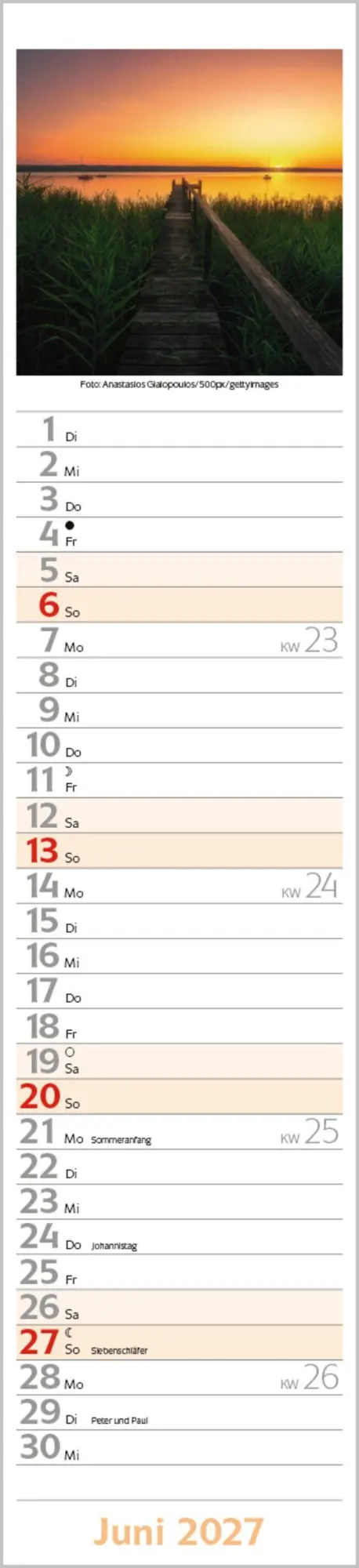 Bild: 9783819301285 | Augenblicke Langplaner 2027 | Langplaner | Verlag Korsch | Kalender