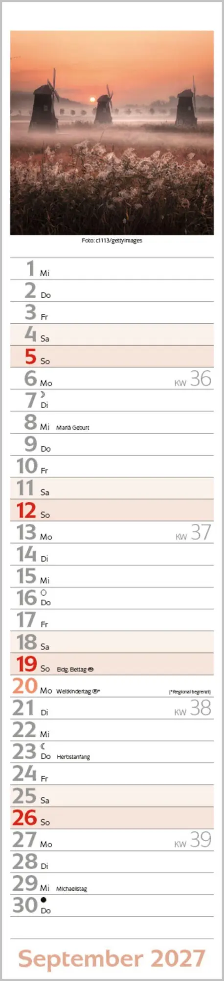 Bild: 9783819301285 | Augenblicke Langplaner 2027 | Langplaner | Verlag Korsch | Kalender