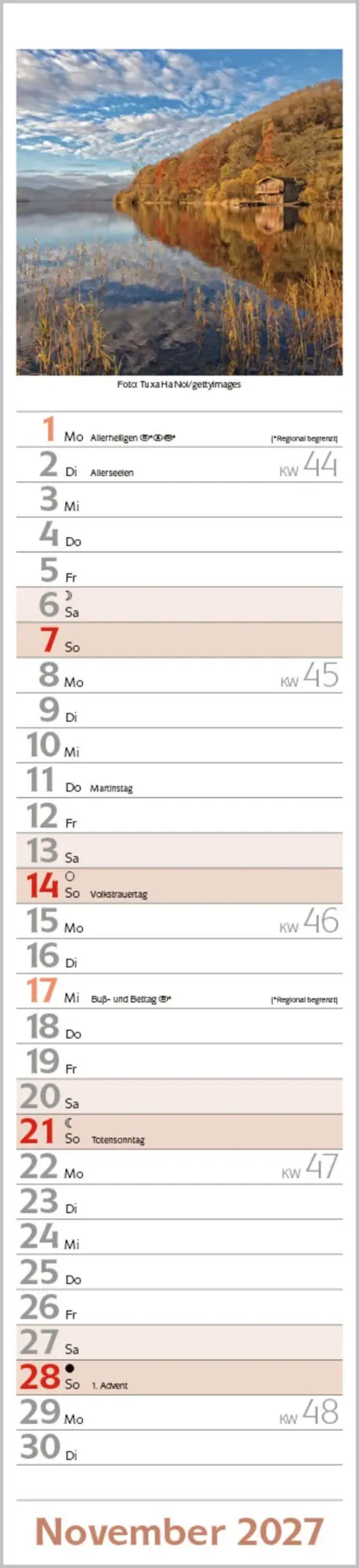 Bild: 9783819301285 | Augenblicke Langplaner 2027 | Langplaner | Verlag Korsch | Kalender