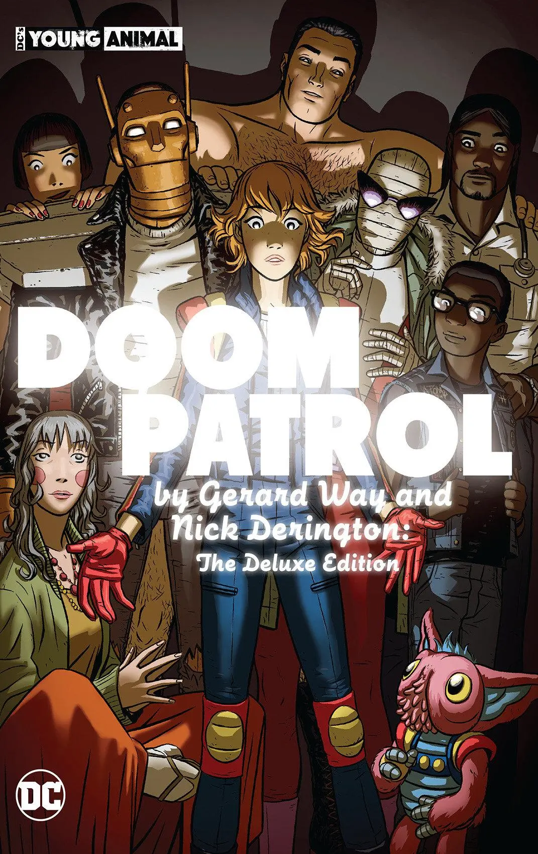 Cover: 9781779521385 | Doom Patrol by Gerard Way and Nick Derington: The Deluxe Edition | Way