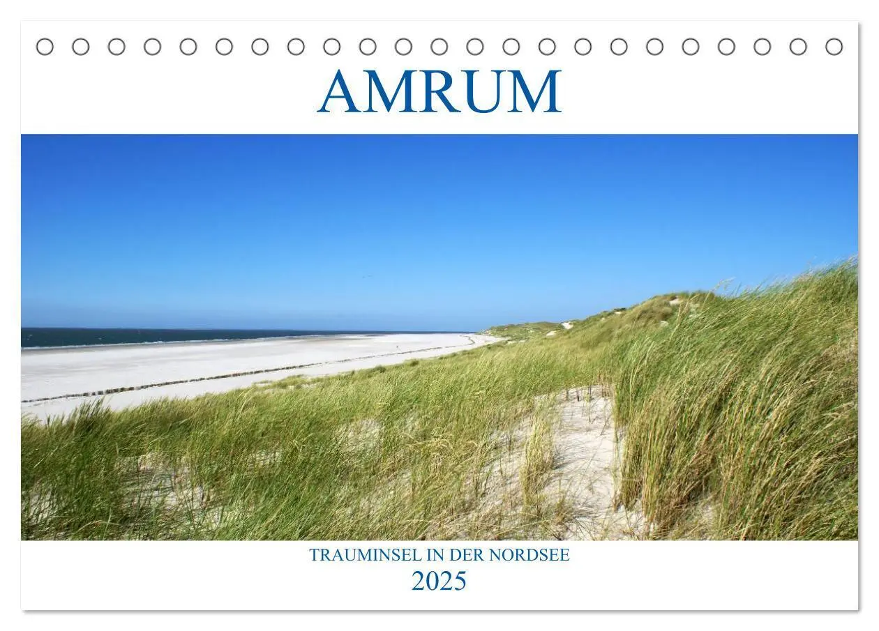 Cover: 9783435481385 | Amrum - Trauminsel in der Nordsee (Tischkalender 2025 DIN A5 quer),...