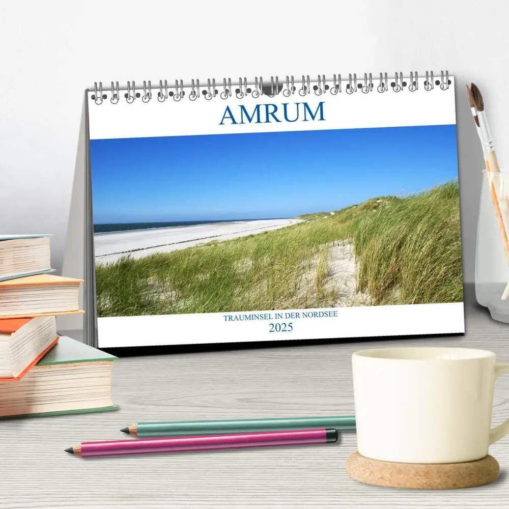 Bild: 9783435481385 | Amrum - Trauminsel in der Nordsee (Tischkalender 2025 DIN A5 quer),...