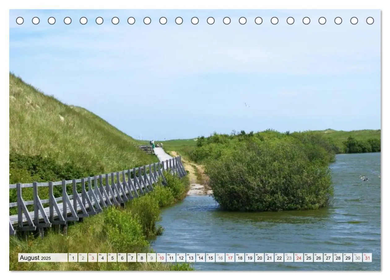 Bild: 9783435481385 | Amrum - Trauminsel in der Nordsee (Tischkalender 2025 DIN A5 quer),...