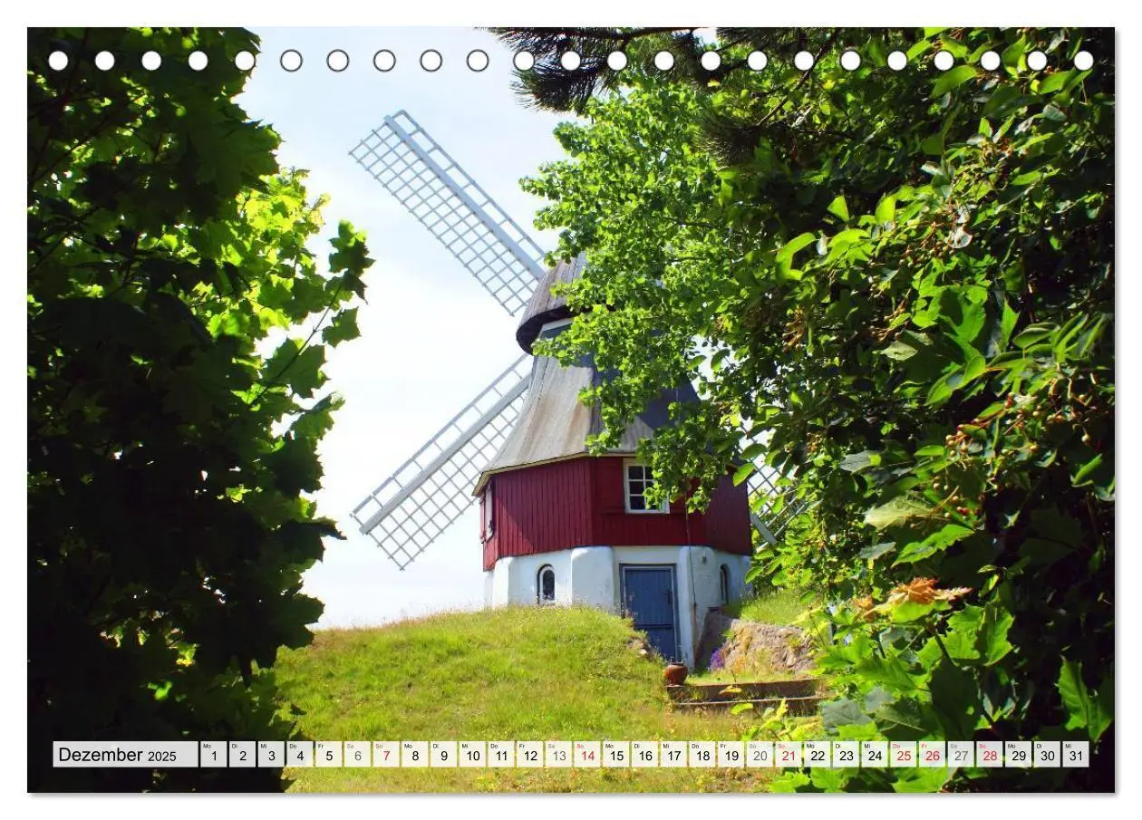 Bild: 9783435481385 | Amrum - Trauminsel in der Nordsee (Tischkalender 2025 DIN A5 quer),...