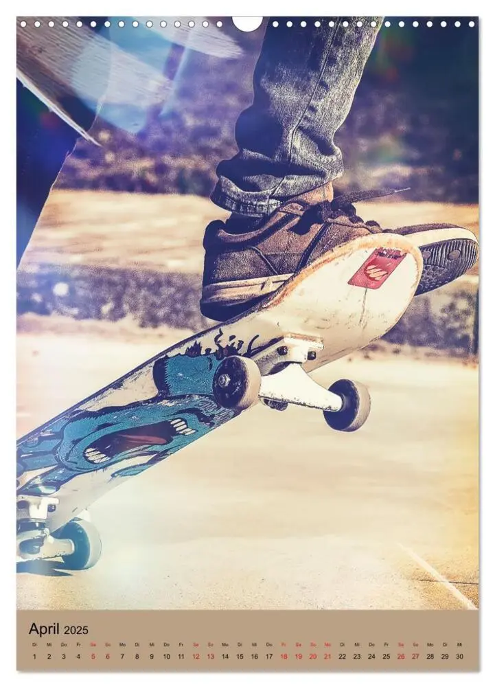 Bild: 9783435931385 | Skateboarding - einfach Spaß (Wandkalender 2025 DIN A3 hoch),...