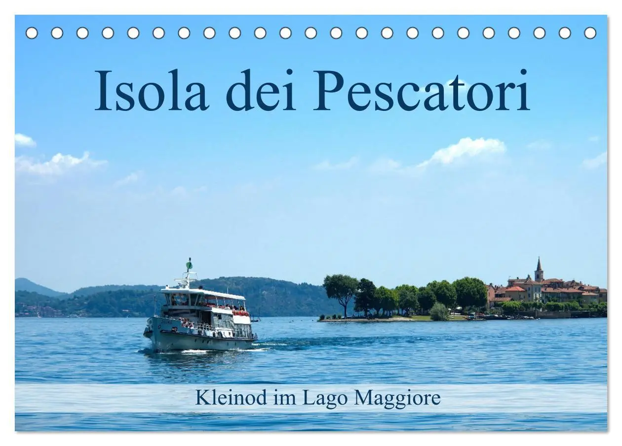 Cover: 9783457261385 | Isola dei Pescatori im Lago Maggiore (Tischkalender 2026 DIN A5...