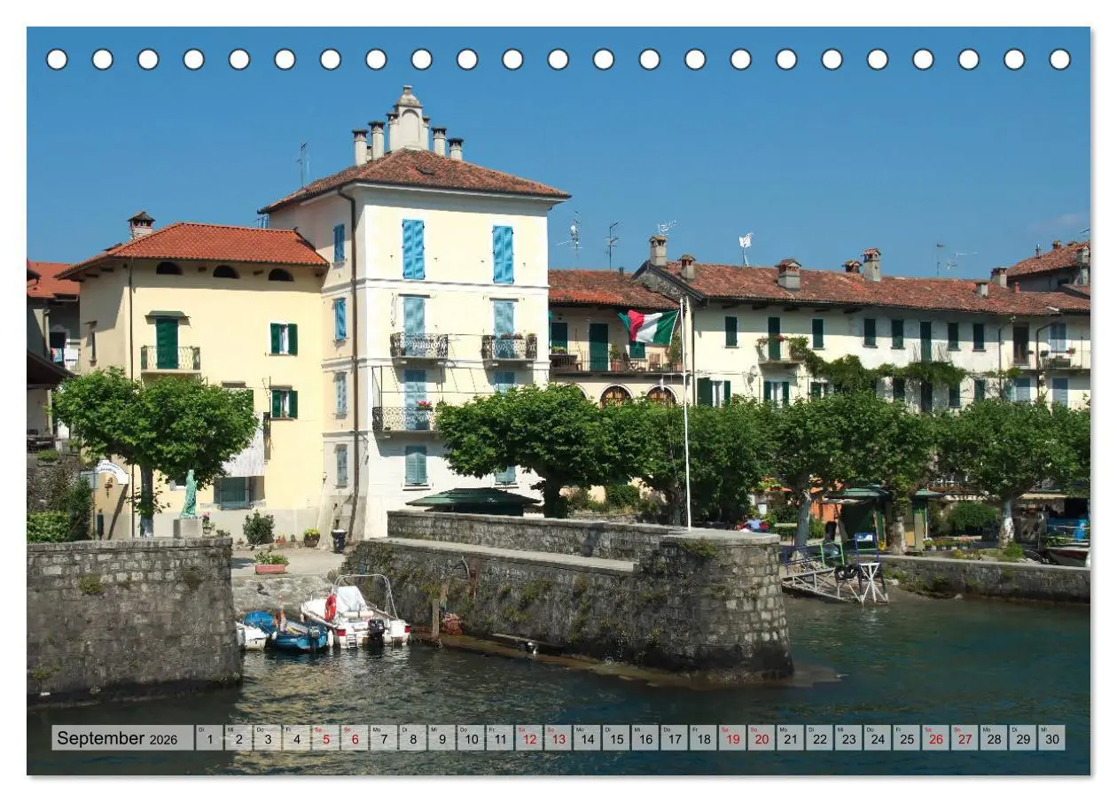 Bild: 9783457261385 | Isola dei Pescatori im Lago Maggiore (Tischkalender 2026 DIN A5...