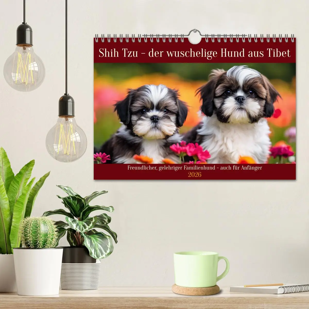 Bild: 9783457331385 | Shih Tzu - der wuschelige Hund aus Tibet (Wandkalender 2026 DIN A4...