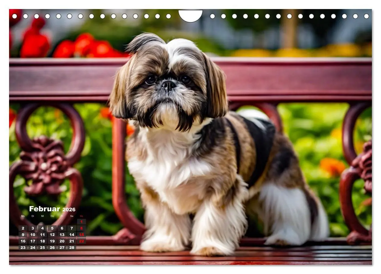 Bild: 9783457331385 | Shih Tzu - der wuschelige Hund aus Tibet (Wandkalender 2026 DIN A4...