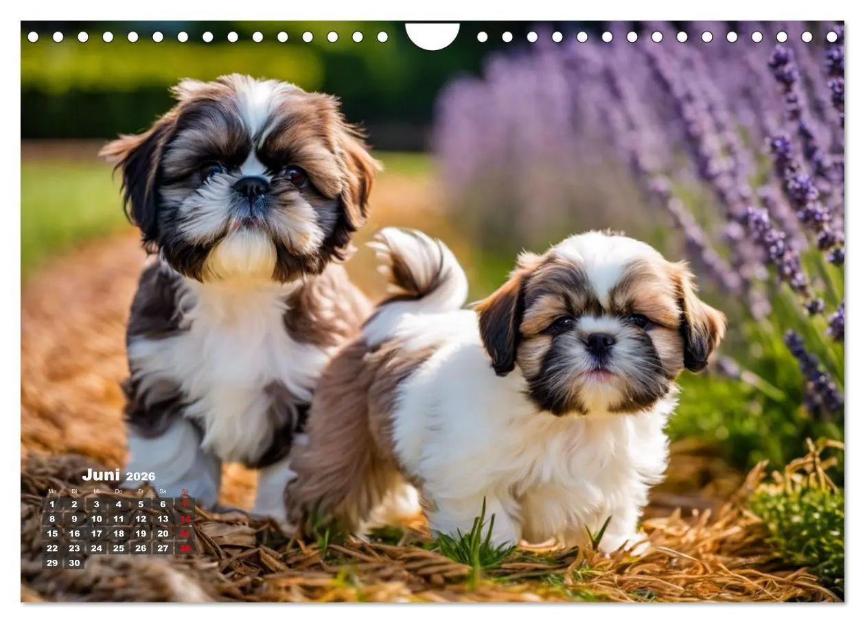 Bild: 9783457331385 | Shih Tzu - der wuschelige Hund aus Tibet (Wandkalender 2026 DIN A4...