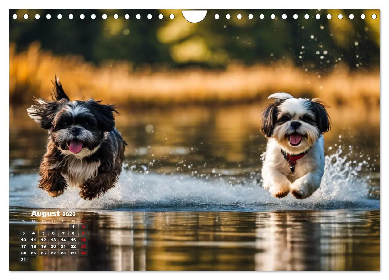 Bild: 9783457331385 | Shih Tzu - der wuschelige Hund aus Tibet (Wandkalender 2026 DIN A4...