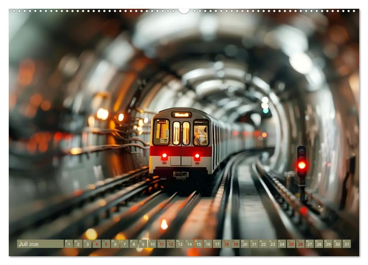 Bild: 9783457401385 | Miniaturwelt Eisenbahn - Zug um Zug ins Abenteuer (Wandkalender...