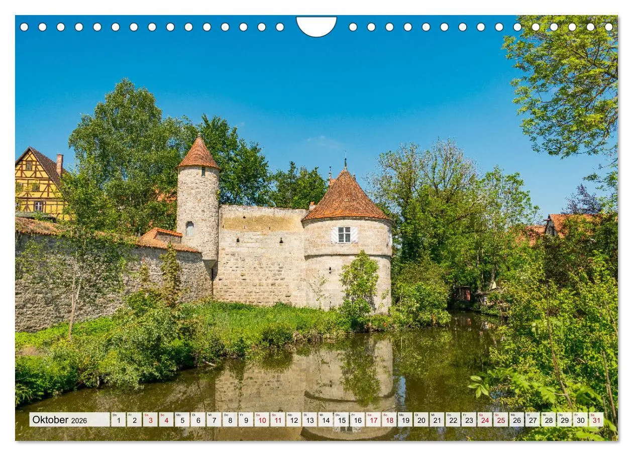 Bild: 9783457641385 | Ein Spaziergang durch Dinkelsbühl (Wandkalender 2026 DIN A4 quer),...