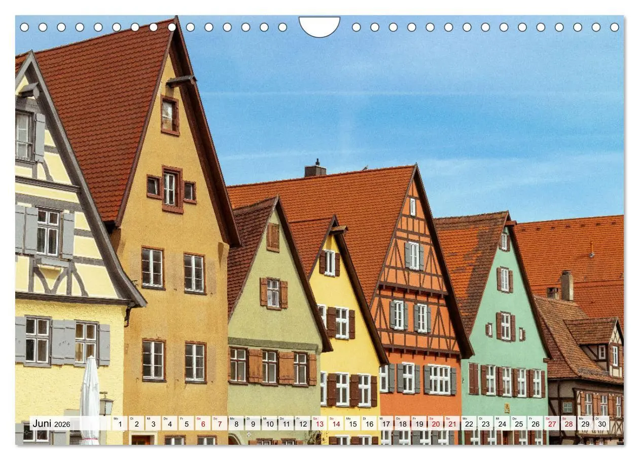 Bild: 9783457641385 | Ein Spaziergang durch Dinkelsbühl (Wandkalender 2026 DIN A4 quer),...