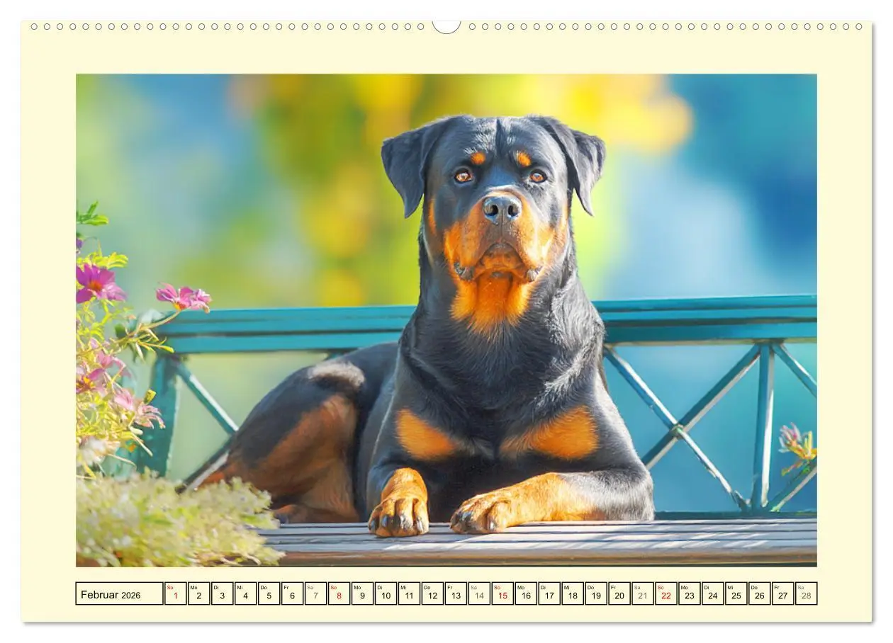 Bild: 9783516421385 | Rottweiler Momente. Kraftvolle Eleganz in der Natur (hochwertiger...
