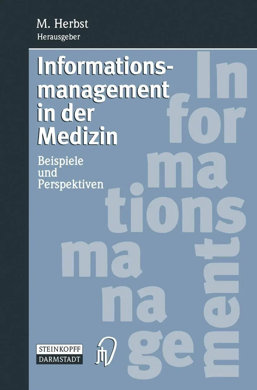 Cover: 9783798511385 | Informationsmanagement in der Medizin | Beispiele und Perspektiven | x