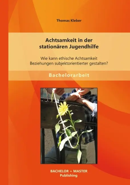 Cover: 9783956841385 | Achtsamkeit in der stationären Jugendhilfe: Wie kann ethische...