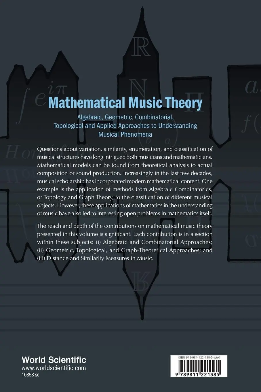 Rückseite: 9789811221385 | MATHEMATICAL MUSIC THEORY | GEOMETRIC | Montiel Mariana | Taschenbuch