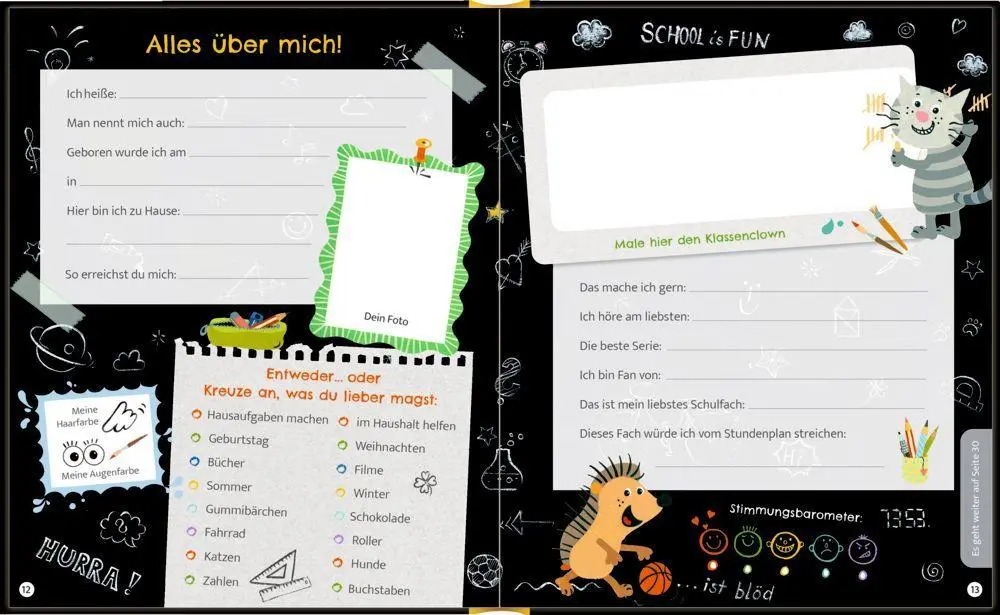 Bild: 4050003951485 | Freundebuch | Meine Schulfreunde - School is fun | Anne Mußenbrock