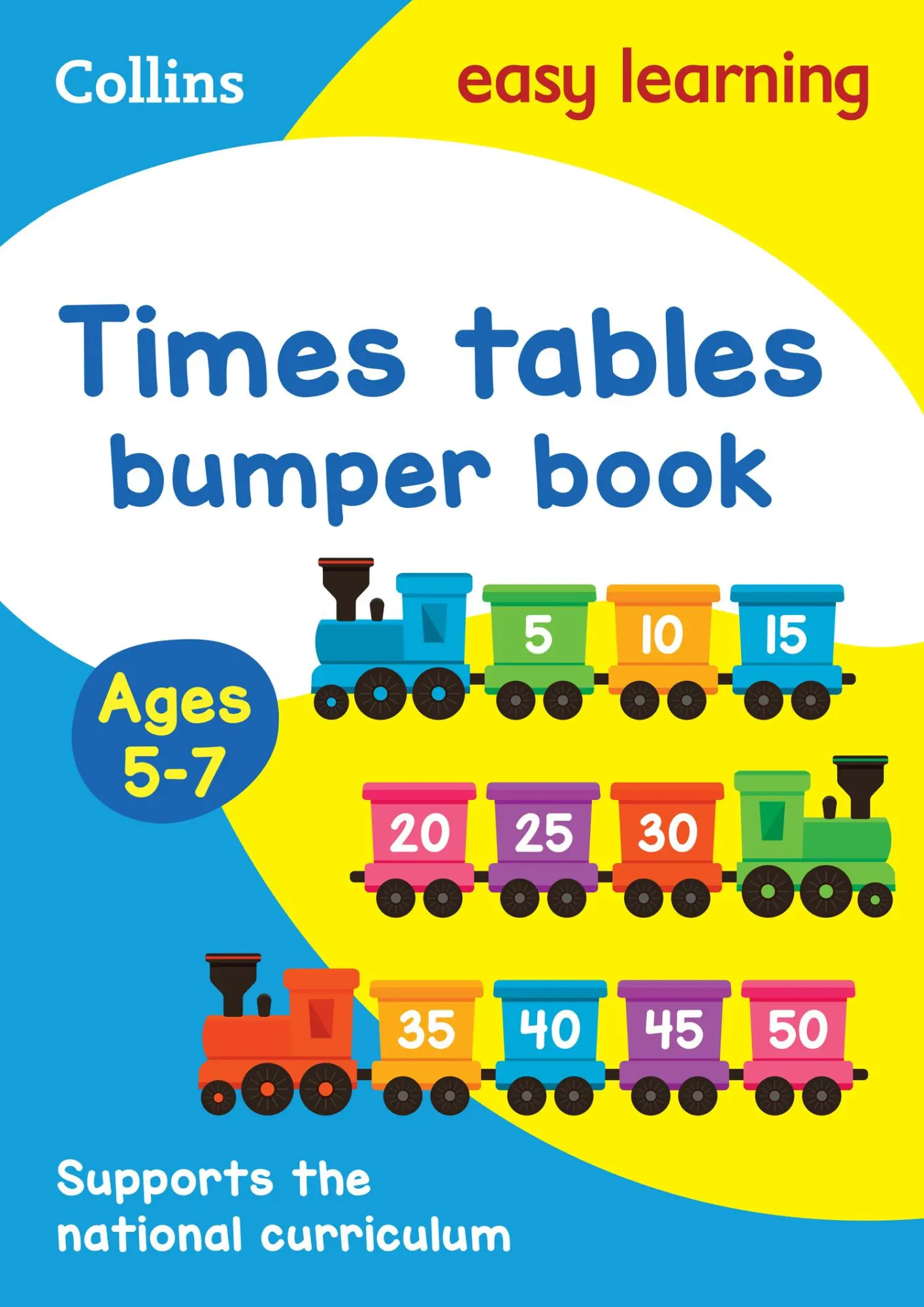 Cover: 9780008151485 | Times Tables Bumper Book Ages 5-7 | Ideal for Home Learning | Learning