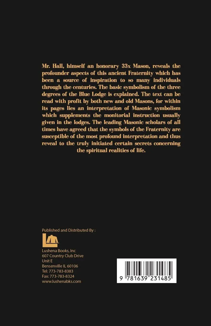 Rückseite: 9781639231485 | The Lost Keys of Freemasonry | The Legend of Hiram Abiff | Hall | Buch