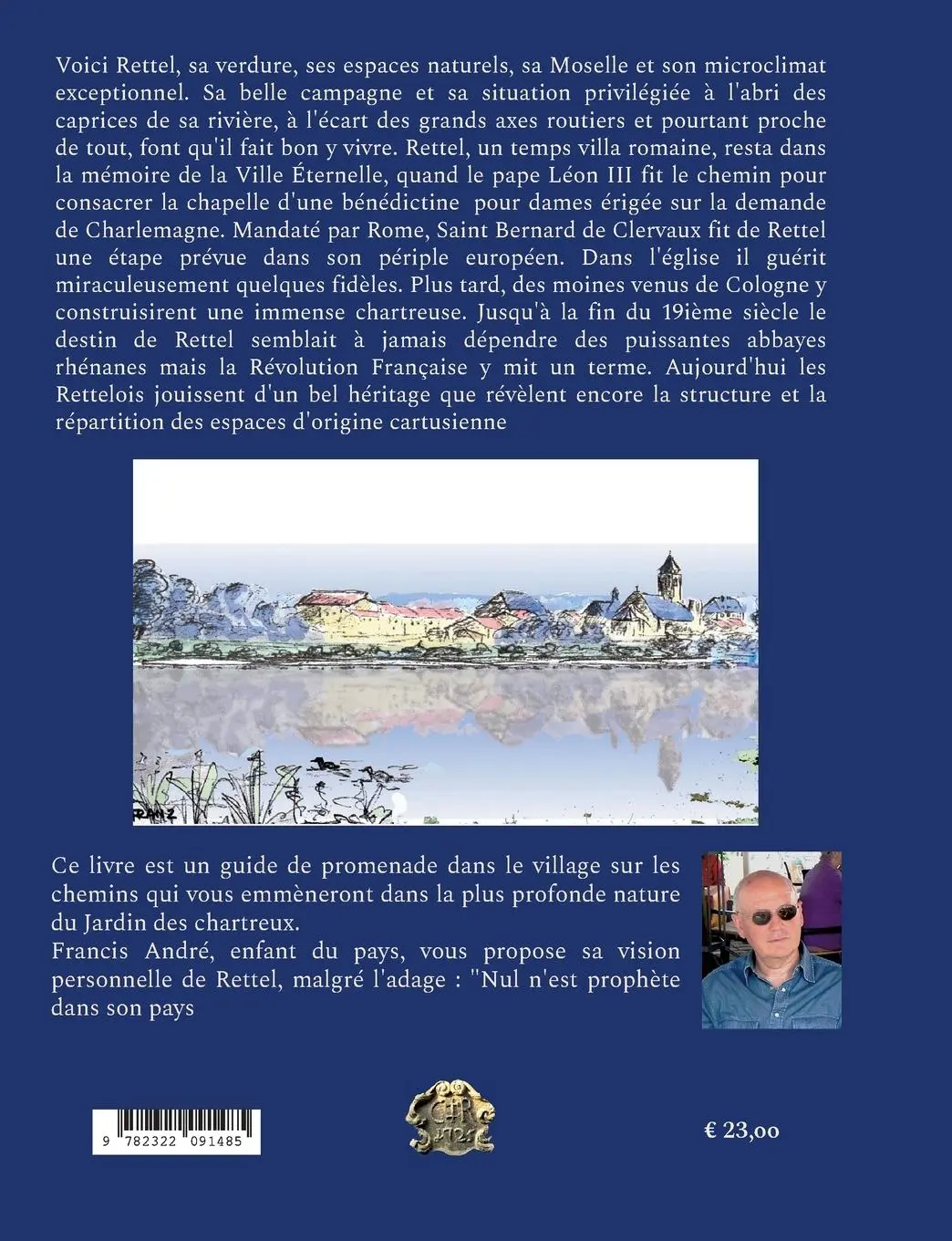 Rückseite: 9782322091485 | Rettel le Jardin des Chartreux en Lorraine | Francis André-Cartigny