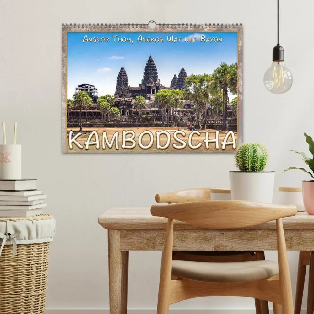 Bild: 9783435471485 | Kambodscha, Angkor Thom, Angkor Wat und Bayon (Wandkalender 2025...
