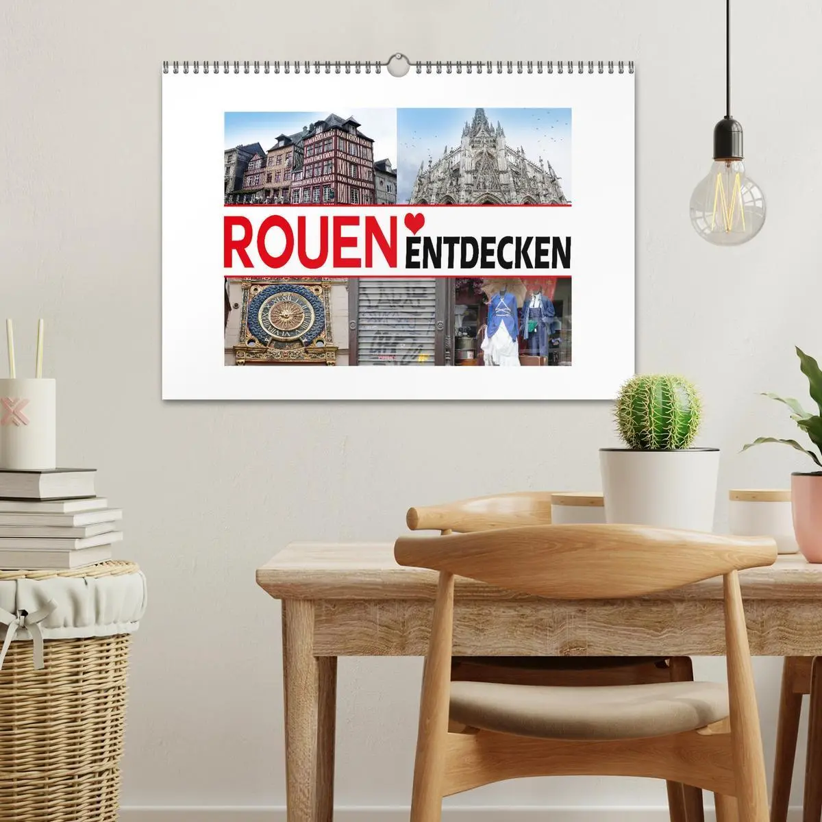 Bild: 9783457321485 | Rouen entdecken (Wandkalender 2026 DIN A3 quer), CALVENDO...