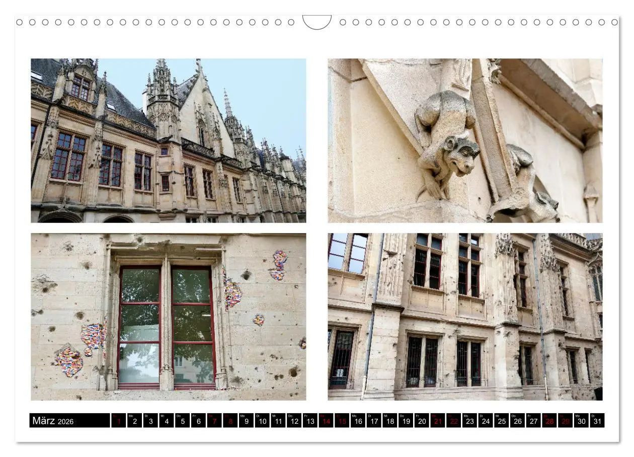Bild: 9783457321485 | Rouen entdecken (Wandkalender 2026 DIN A3 quer), CALVENDO...