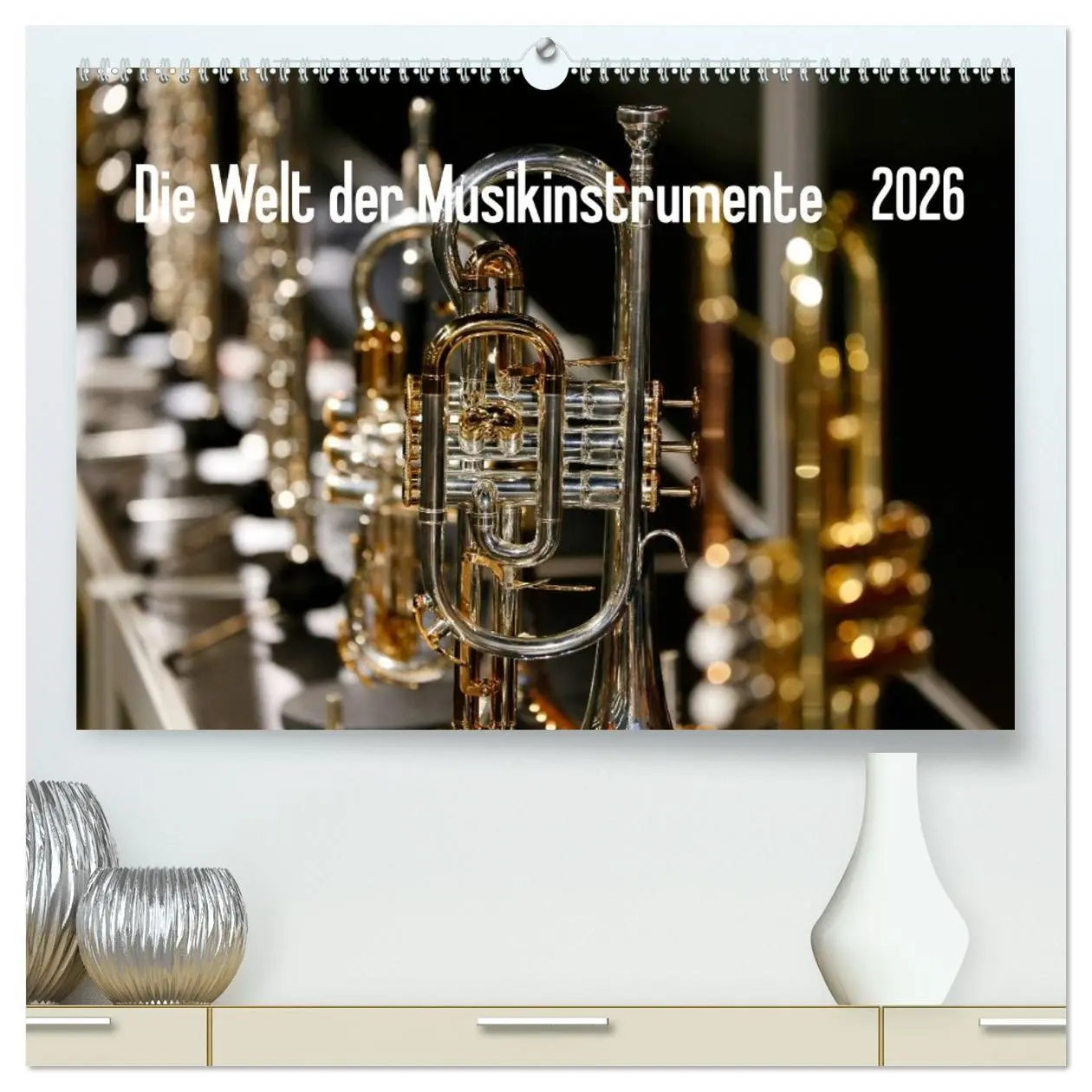 Cover: 9783516031485 | Die Welt der Musikinstrumente (hochwertiger Premium Wandkalender...